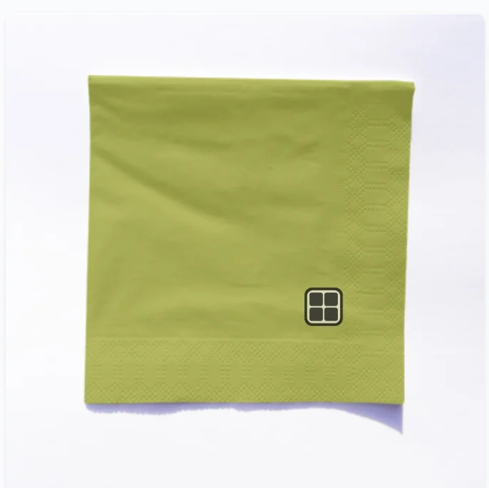 2-ply custom napkin sample