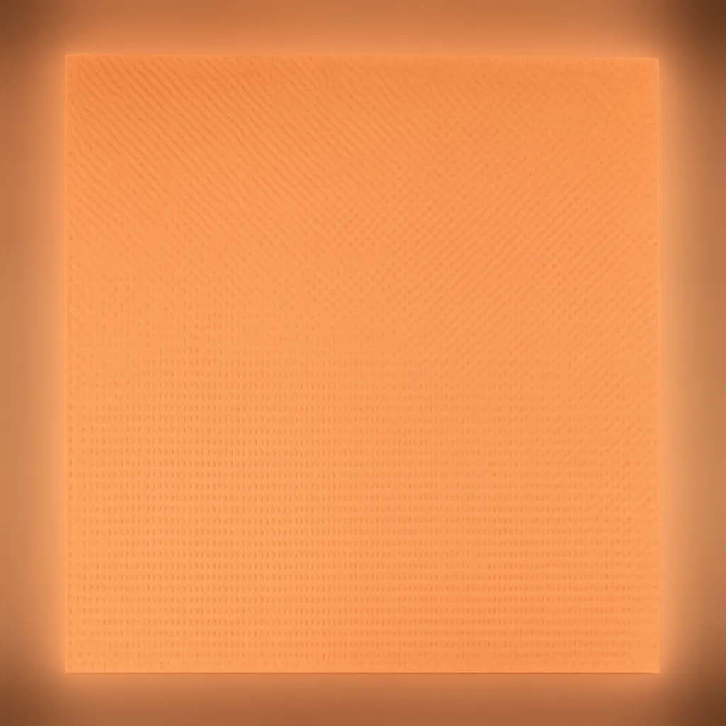 Colored airlaid napkin