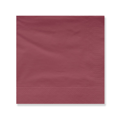 12.99 inch open lunch napkin sample for weddings