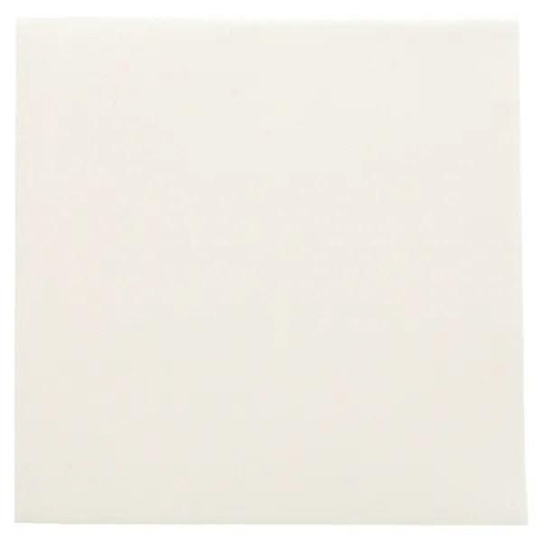 Ivory Airlaid cocktail napkin, 7.87 in open (3.94 × 3.94 in folded)