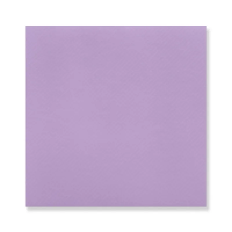 Lavender Airlaid cocktail napkin, 7.87 in open (3.94 × 3.94 in folded)