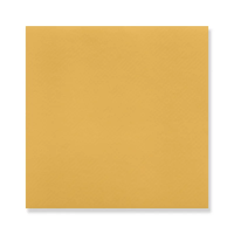 Saffron Airlaid cocktail napkin, 7.87 in open (3.94 × 3.94 in folded)
