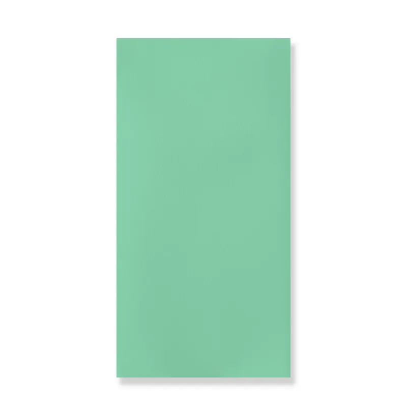 Mint green Airlaid napkin in 1/8 fold, 15.75 in open (3.94 × 7.87 in folded)