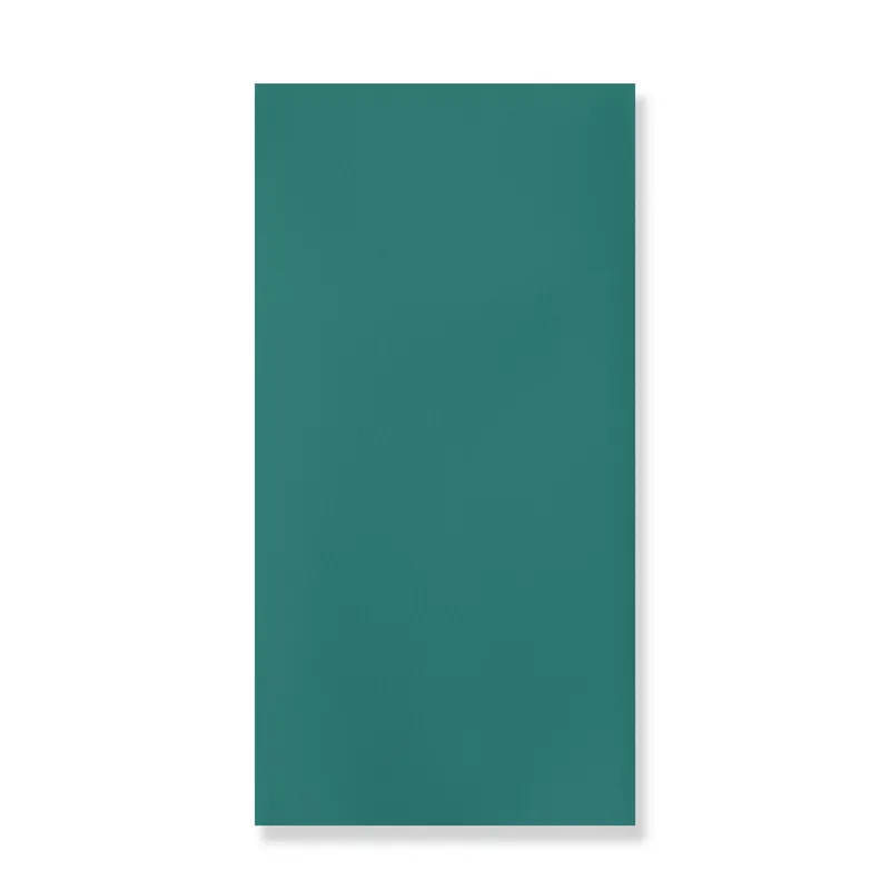 Pine green Airlaid napkin in 1/8 fold, 15.75 in open (3.94 × 7.87 in folded)